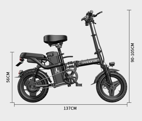 凤凰推出一款小型电动自行车,配能量回收系统,助力骑行500公里